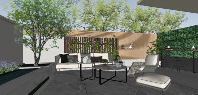 MODERN GARDEN COURTYARD VOL.17